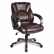 Кресло офисное BRABIX Eldorado EX-504 экокожа коричневый, 530875