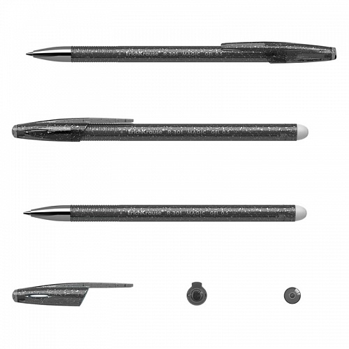 Ручка со стираемыми чернилами гелевая 0,5мм черный стержень R-301 Magic Gel Erich Krause, 46435