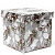 Коробка подарочная куб  14,5х14,5х14,5см трансформер Акантовый орнамент 50470/M