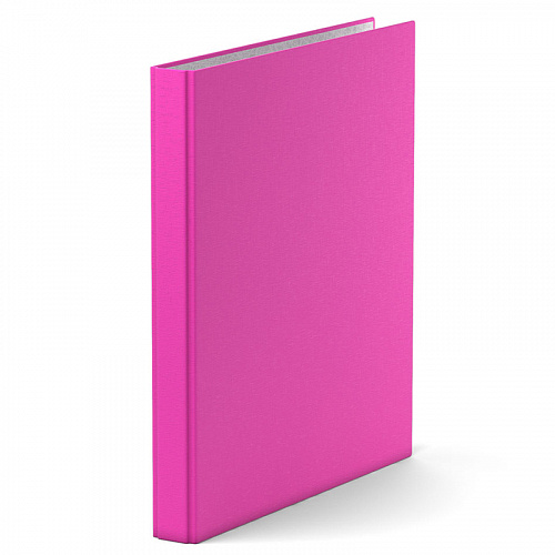 Папка на 4 кольца А4 картон и ламинированная бумага 35мм розовая Neon Erich Krause, 39063