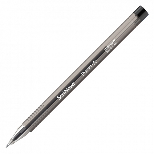 Ручка шариковая 0,4мм черный стержень Punkt A Scrinova, 4001