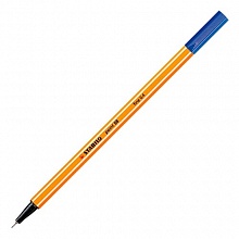 Ручка капиллярная 0,4мм синие чернила STABILO POINT 88, 88/41