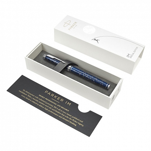 Ручка роллер 0,5мм черные чернила PARKER IM Premium SE Midnight Astral CT F 2074161