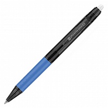 Ручка со стираемыми чернилами гелевая автоматическая 0,5мм синий стержень Кнопка-клип Феникс 59406