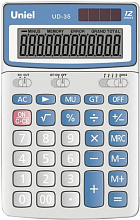 Калькулятор настольный 12 разрядов UNIEL UD-35