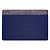 Футляр для визиток  95х67мм графит фетр + синий кожзам Сариф Escalada Феникс 45290