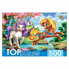Пазлы   500 элементов TOPpuzzle Чудесные пони №9, ХТП500-4132