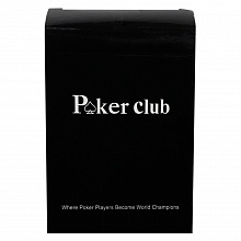 Карты игральные 54шт. пластиковые Покер чёрная рубашка MILAND, ИН-4382