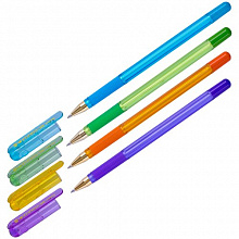 Ручка шариковая 0,5мм синий стержень ассорти корпус MunHwa MC Gold LE MCL-02