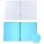 Тетрадь со съемной обложкой 48л клетка голубая + сменный блок FolderBook Pastel Erich Krause, 51398
