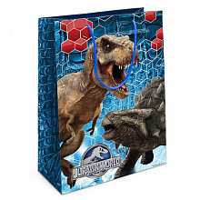 Пакет подарочный 350х250х90мм Тираннозавр Рекс Росмэн 29997