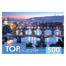 Пазлы   500 элементов TOPpuzzle Итальянские мосты, КБТП500-6807
