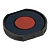 Подушка сменная d=24мм синяя с красным кругом для PRINTER R40 Colop, E/R40/2