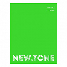 Папка-обложка для тетрадей на кольцах А5 Newtone Neon Лайм Hatber, ПК5_00934