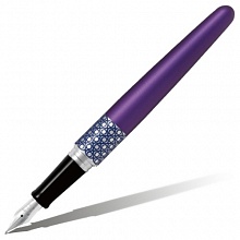 Ручка перьевая 1мм синие чернила фиолетовый корпус PILOT MR Retro Pop M, FD-MR3-M (EP)