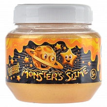 Слайм 250мл золотой космос Monster's Slime Fluffy KiKi, SCB005