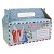 Коробка подарочная прямоугольная  20x10x9см сундук Новогодняя почта №2 Д30203П.019