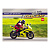 Альбом для рисования А4 40л Мотоциклист Проф-Пресс 40-6131