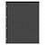 Лист для бон 200х250мм на 1 ассигнации 180х248мм на черн.осн.,формат Optima,двустор.,5л. в уп.(цена за лист), ЛЧБ1(2)