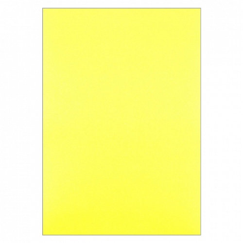 Обложка для переплета пластик А4 400мкм желтая, 4421