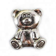 Набор для декора Медведь 2,2х2см металл 2778297