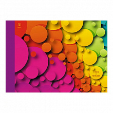 Альбом для рисования А4 30л склейка Цветочное настроение Канц-Эксмо, АЛ301569