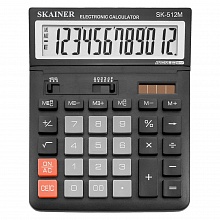 Калькулятор настольный 12 разрядов SKAINER SK-512M
