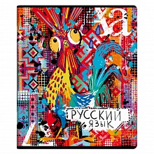 Тетрадь предметная Русский язык 48л линия Граффити Феникс, 60484