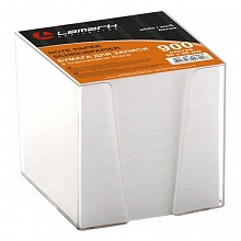 Блок для записи  9х9х9см белый 900л пластиковый бокс LAMARK, NT0070	