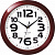 Часы настенные TROYKA коричневые 11131119