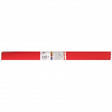 Бумага крепированная 50х250см красная 32гр/м2, WEROLA в рулоне, 12061-134, Германия