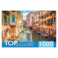 Пазлы  1000 элементов TOPpuzzle Италия Венецианская улочка, ГИТП1000-2155