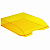 Лоток горизонтальный желтый тонированный СТАММ Дельта ЛТ658