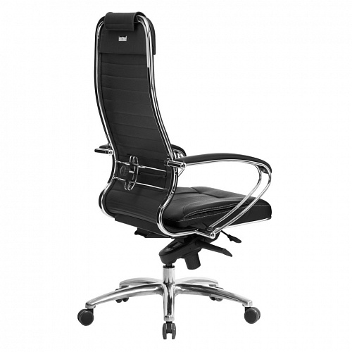 Кресло офисное МЕТТА Samurai черный,экокожа KL-1.04 