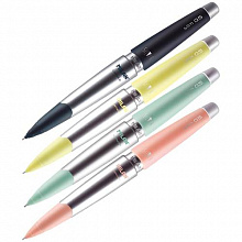 Карандаш механический 0,5мм MILAN Capsule Slim Silver HB с ластиком, 185028920