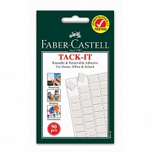 Клеящие подушечки Faber-Castell Tack-It белые 90шт. 589150