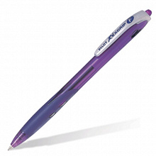 Ручка шариковая автоматическая 0,7мм фиолетовый стержень масляная основа PILOT Rex Grip BPRG-10R-F