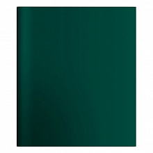 Тетрадь со сменным блоком 120л ПВХ клетка зеленая Hatber, 120ТК5тВ1