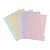 Разделитель пластиковый А4  5 цветов Expert Complete Trend Pastel, EC270040201