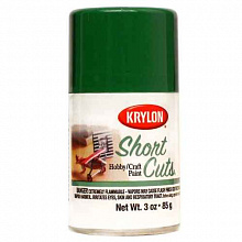 Краска эмалевая 85мл зеленый глянцевый, в аэрозоле Short Cuts Krylon SCS046