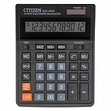 Калькулятор настольный 12 разрядов CITIZEN SDC-444S/152763
