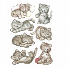 Наклейки Котенок-шалун HERMA DECOR 3477