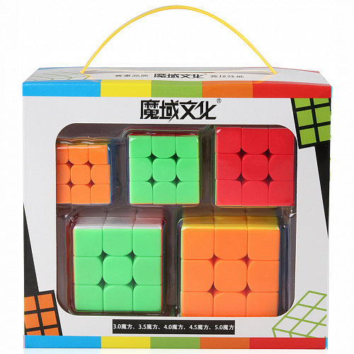 Кубик Рубика Mini 3x3 Gifts Box набор 5шт. MF9304
