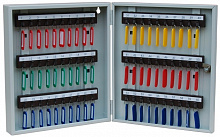 Шкаф для хранения  60 ключей с брелоками, КЛ-60