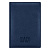 Ежедневник датированный 2022г А5 176л синий Eclisse Wood Hatber, 176ЕдД5_05109