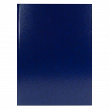 Ежедневник недатированный А4 136л синий бумвинил Проф-Пресс, 136-1521