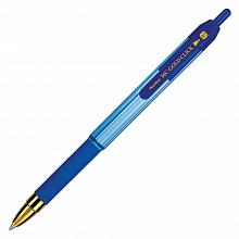 Ручка шариковая автоматическая MunHwa MC Gold Click синий 0,7мм синий корпус GC07-02