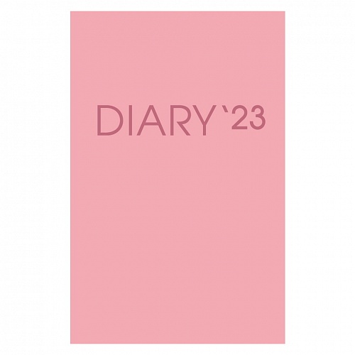 Ежедневник датированный 2023г А5 176л твердый переплет розовый New day Канц-Эксмо, ЕЖБ23517605