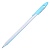 Ручка шариковая 0,6мм синий стержень голубой корпус FlexOffice Candee FO-027LBB