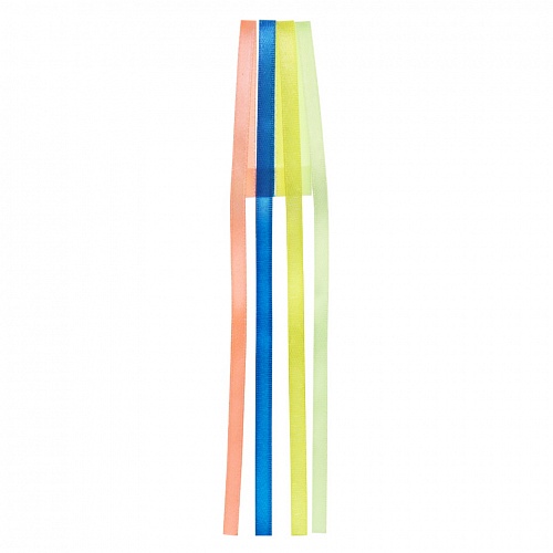 Закладка-ляссе А4 самоклеящаяся 4шт Яркие краски MILAND, 3-10-0003